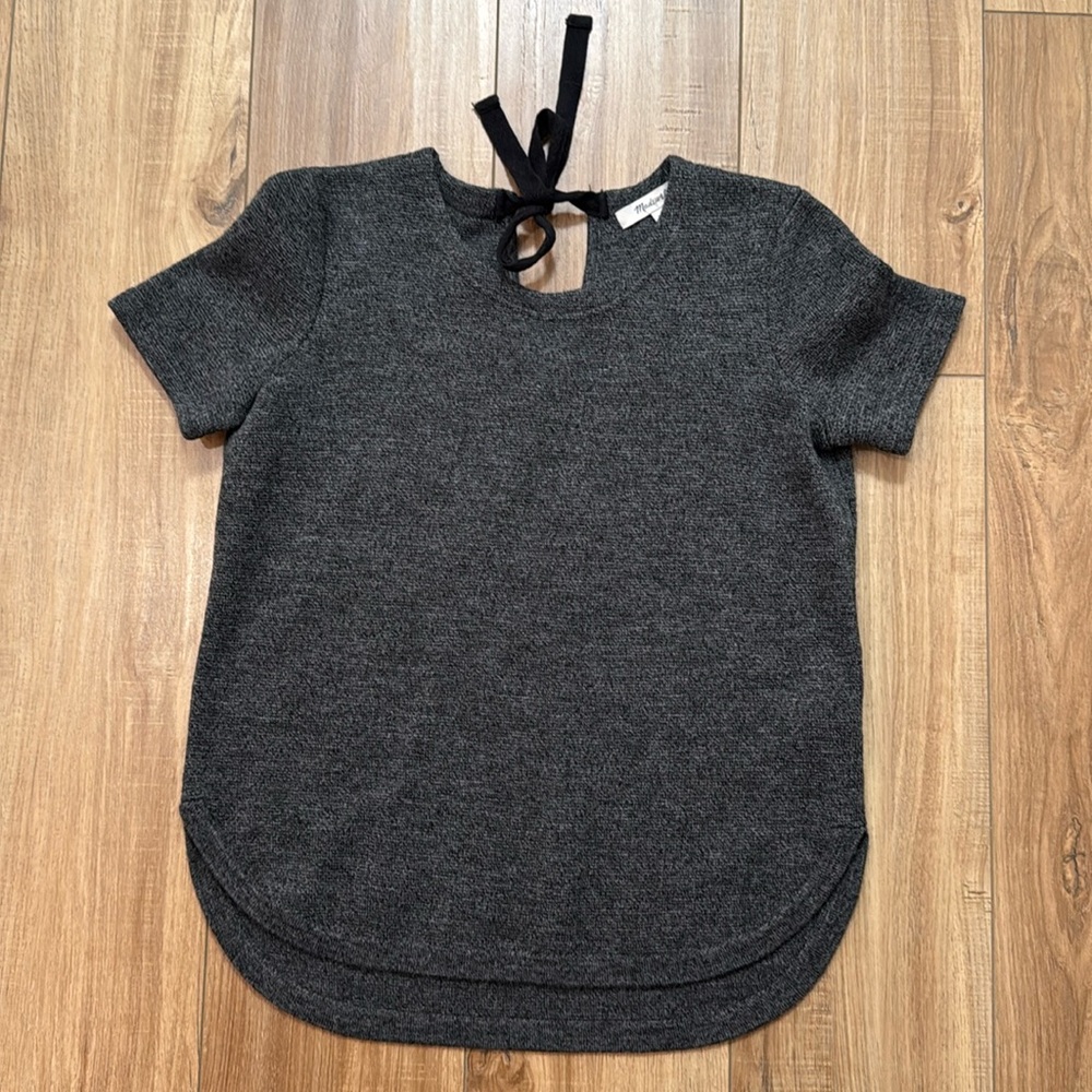Madewell 51% Wool short sleeve shirt size XS